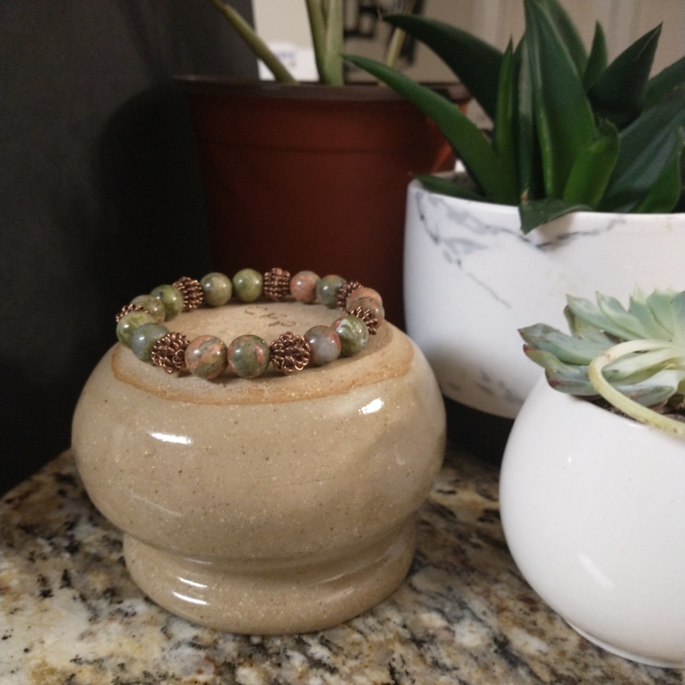Unakite Bracelet